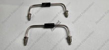 Load image into Gallery viewer, Evo 8/9 Stainless Caliper Cross Over Brake Lines For Brembo Calipers