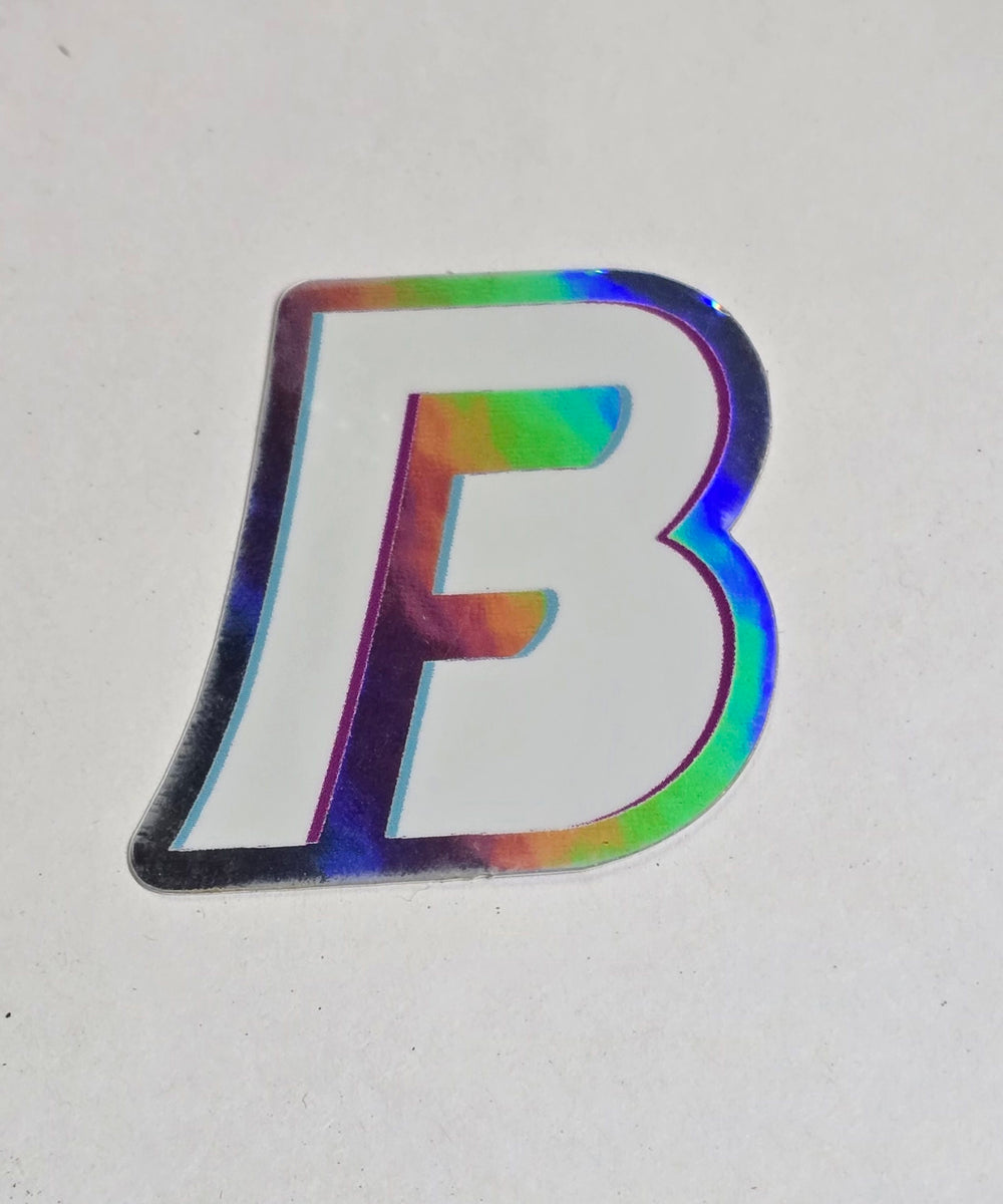 Holographic New Logo BF Sticker – Boosted Fabrication