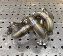 Load image into Gallery viewer, CCdesign 1G/2G DSM Billet V-Band Small Runner Turbo Manifold