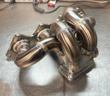 Load image into Gallery viewer, CCdesign 1G/2G DSM T3 Billet Small Runner Turbo Manifold