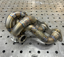 Load image into Gallery viewer, CCdesign 1G/2G DSM Billet V-Band Small Runner Turbo Manifold