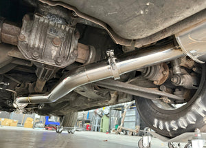CCdesign E38A/E39A Galant VR4 AWD 3" V-Band Exhaust (USDM Bumper)