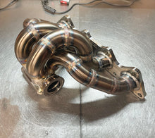 Load image into Gallery viewer, CCdesign 1G/2G DSM T3 Billet Small Runner Turbo Manifold