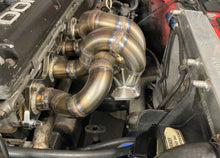 Load image into Gallery viewer, CCdesign 1G/2G DSM T3 Billet Small Runner Turbo Manifold