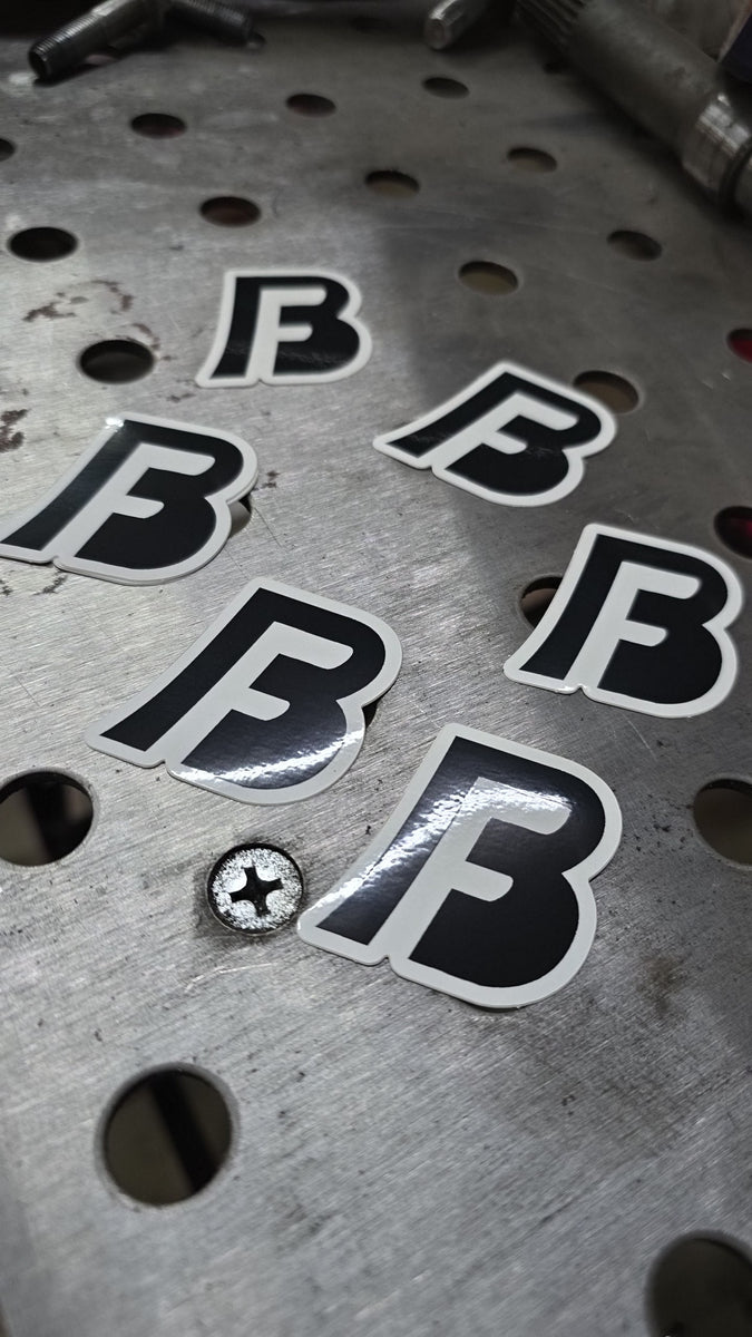 New Logo BF Sticker – Boosted Fabrication