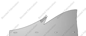 Pci Side Skirt Winglets / Canards Option 2