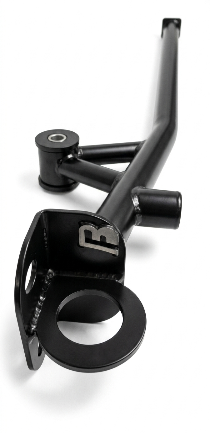 Evo 8/9 Chromoly Crossmember / Roll Stop Center Member – Boosted