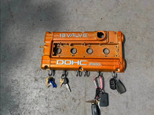 Load image into Gallery viewer, Valve cover key holder wall art