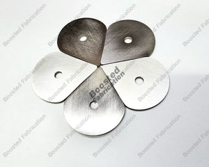 Titanium Splitter Wear Pucks Single Hole